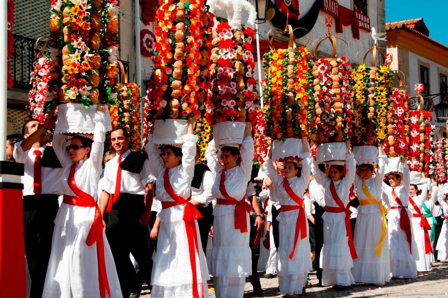 Lễ Hội Festa dos Tabuleiros, Tomar ở Bồ Đào Nha
