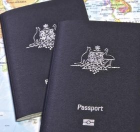 passport Úc